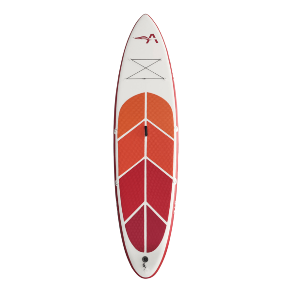 aero-red-orange-106-sup-board-front