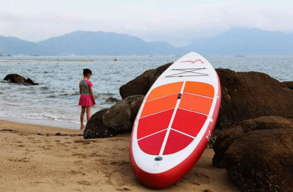 aero-red-orange-106-sup-board-hawaii